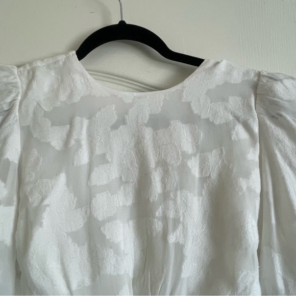 Rahi Athena Midi Cutout White Dress, small. New - Picture 11 of 12